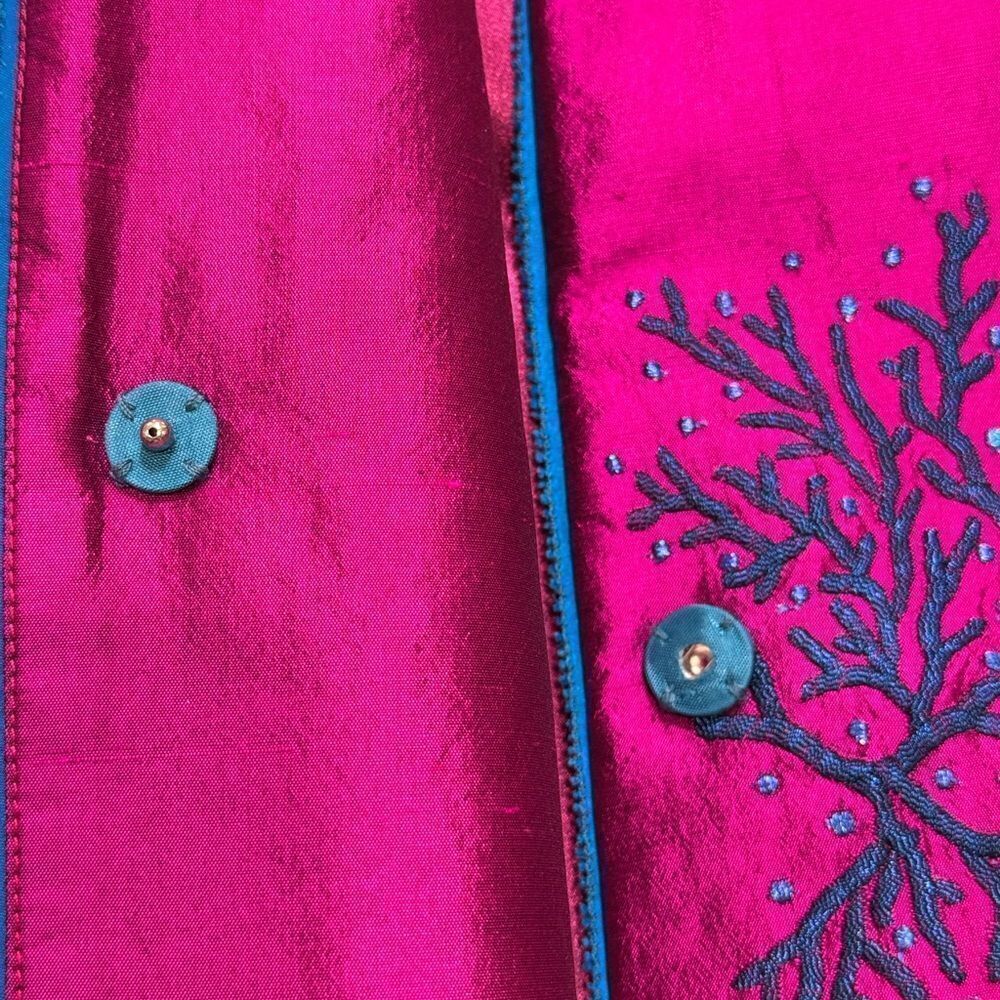 BUTTON-DOWN JACKET WITH EMBROIDERY. - Picture 9 of 9